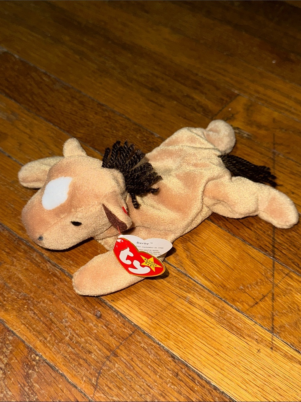 1995 Ty Derby the Horse Beanie Baby